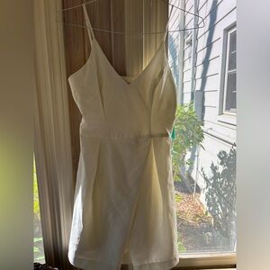 Short White Formal Dress